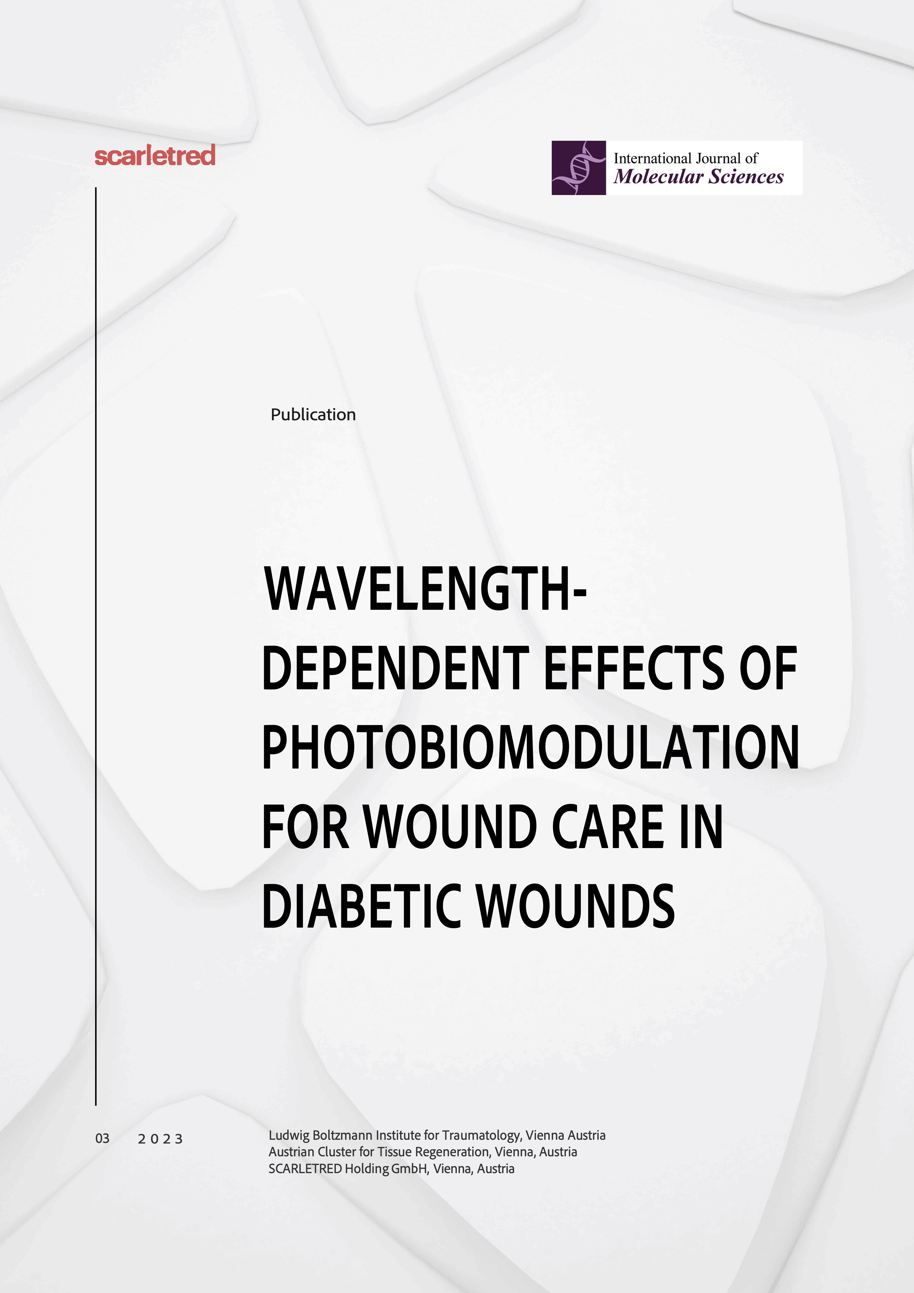Scarletred WavelengthDependent Effects of Photobiomodulation for